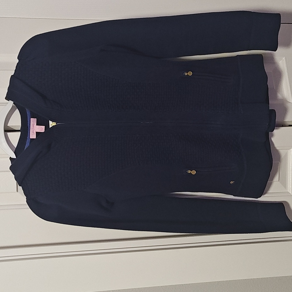 Lilly Pulitzer sweater; Full Zip - Picture 4 of 14